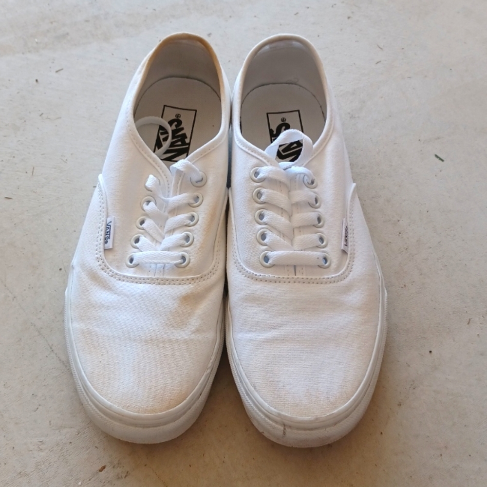 Vans white